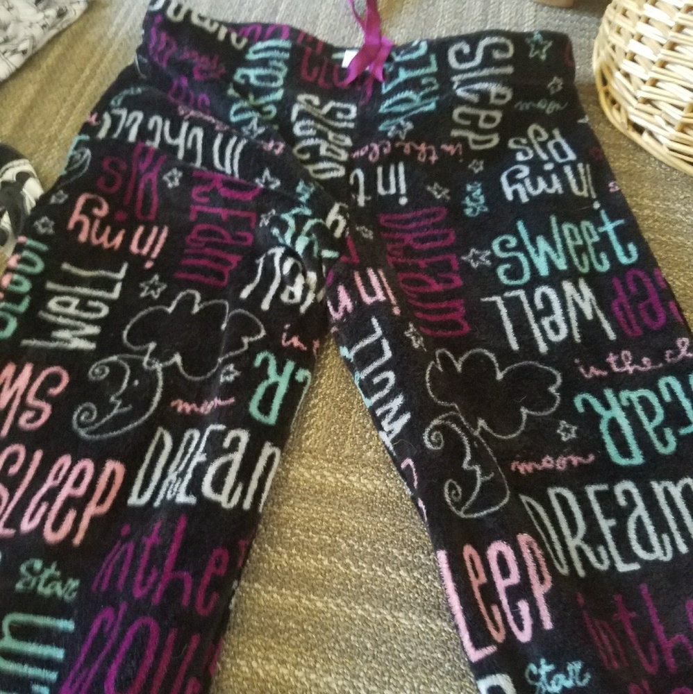 Fuzzy Pajama Pants